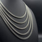 Classic 6mm Solid Cuban Link Chain