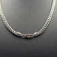 Classic 6mm Solid Cuban Link Chain