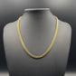 Classic 6mm Solid Cuban Link Chain