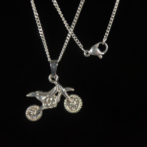 Dirt Bike Chain Pendant