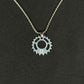 Gear/Sprocket Steel Chain Pendant