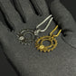 Gear/Sprocket Steel Chain Pendant