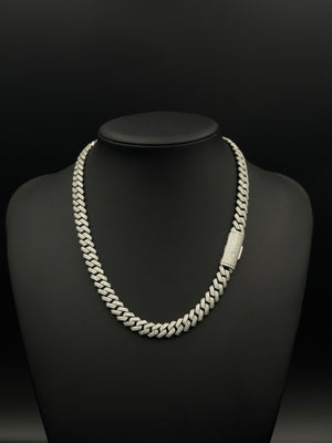 10mm Moissanite Cuban Link Chain (CLEARANCE)