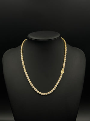 5mm Cluster Tennis Chain