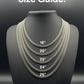 Classic 6mm Solid Cuban Link Chain